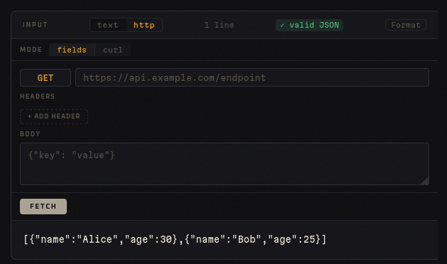 HTTPInputForm